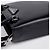 Prada Borsa Tote Small in Pelle Spazzolata con Logo Triangle Nero - vista 5