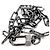 Louis Vuitton Mini Trunk Box Monogram Eclipse - vista 7