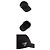 Prada Nylon Triangle Logo Baseball Cap Black - view 8