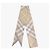 Burberry Lenço Twilly Check de seda para mulher - vista 5