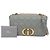 Dior Borsa a Spalla Canoe Cannage Medium Chain Nero