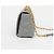 Dior Borsa a Spalla Canoe Cannage Medium Chain Nero - vista 5