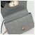 Dior Borsa a Spalla Canoe Cannage Medium Chain Nero - vista 8