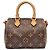 Louis Vuitton Monogram Nano Speedy Borsa a mano
