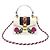 Gucci Mini Top Handle in pelle bianca con ricamo fiore WEB