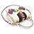 Gucci Mini Top Handle in pelle bianca con ricamo fiore WEB - vista 3