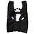 Dolce & Gabbana Men Black Polyester Panda Stuffed Ecobag Bag