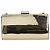 Jimmy Choo Clutch in pelle dorata - vista 3
