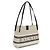 Balmain Borsa a tracolla in cotone beige - vista 2