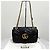 Gucci Borsa a tracolla e spalla GG Marmont Matelassé con catena Nero - vista 6