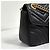 Gucci Borsa a tracolla e spalla GG Marmont Matelassé con catena Nero - vista 9