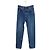 Loewe Pantaloni in denim con logo Anagram da donna