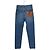 Loewe Pantaloni in denim con logo Anagram da donna - vista 2