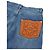 Loewe Pantaloni in denim con logo Anagram da donna - vista 3