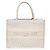 Dior Borsa Book Tote Medium in canvas con ricami Oblique dorati