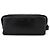 Autre Marque Borsa pouch in pelle grana nera - vista 4