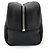 Autre Marque Borsa pouch in pelle grana nera - vista 5