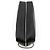 Autre Marque Borsa pouch in pelle grana nera - vista 8