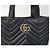 Gucci Borsa a spalla Mini Tote Marmont - vista 3