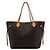 Louis Vuitton Borsa a tracolla da donna Shopper Neverfull MM in tela Monogram - vista 2