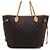 Louis Vuitton Borsa a tracolla da donna Shopper Neverfull MM in tela Monogram - vista 5