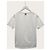 Thom Browne Weiß gestreiftes Kurzarm-T-Shirt mit Tasche - Ansicht 4