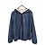 Brunello Cucinelli Giacca in pelle con cappuccio e zip da donna