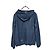 Brunello Cucinelli Giacca in pelle con cappuccio e zip da donna - vista 2