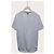 Thom Browne Kurzarm-T-Shirt aus Jersey mit Tasche, hellblau-weiß gestreift - Ansicht 4