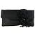 Jimmy Choo Clutch in pelle d'agnello nera