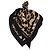 Sciarpa in seta Dolce & Gabbana stampa leopardata marrone