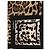 Sciarpa in seta Dolce & Gabbana stampa leopardata marrone - vista 3