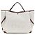 Chloé Borsa a spalla in cotone beige