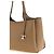 Tod's Borsa tote in pelle di vitello marrone - vista 3