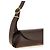 Jil Sander Borsa a tracolla in vitello marrone - vista 3