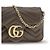 Gucci Borsa a spalla Bos Taurus in pelle di vitello marrone - vista 4