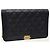 Chanel Borsa a tracolla Boy WOC in pelle caviar nera - vista 3