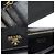 Prada Black Vitello Move Lettering Langbeutel - Ansicht 7