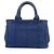 Prada Borsa Tote e Borsa a Tracolla Denim Kanapa - vista 14