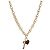 Dior Collana Heart Lock Key Gold - vista 2
