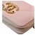 Chanel Portefeuille porte-cartes zippé en agneau rose - vue 6