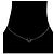 Dior Collar Oblique Plata - vista 5