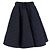 Saia circular de nylon Prada azul royal