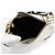 Prada Borsa a Tracolla Hobo con Logo Dorato - vista 5