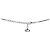 Dior Collar Trotter Plata Negro - vue 3