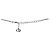 Dior Collar Trotter Plata Negro - vue 4