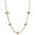Collana Louis Vuitton Flower Gold - vista 2