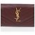 Autre Marque Burgundy Grande Monogram Embossed Flap Wallet Size - Ansicht 3