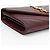 Autre Marque Burgundy Grande Monogram Embossed Flap Wallet Size - Ansicht 8