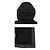 Moncler Giacca in cotone con cappuccio e zip con logo fiore (Black) - vista 5